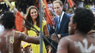 Pangeran William dan istrinya