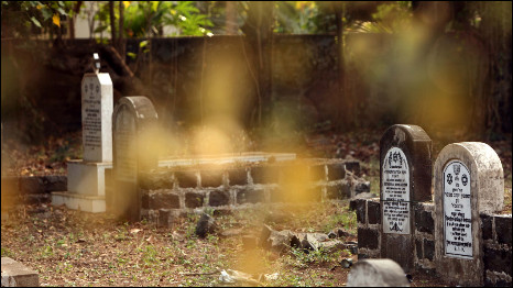 A Jewish cemetery 