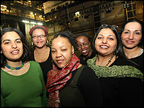 The play is a collaboration between six women