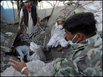 भूकंप से प्रभावित लोग