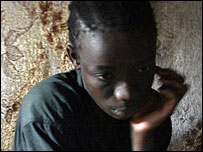 Mulher seropositiva no Quénia