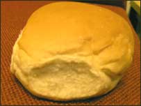 Baking bread, Phil's favourite pastime!