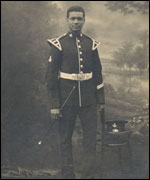 Jimmy in uniform, Oct 1909