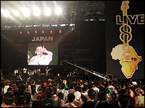 Live 8 no Japão