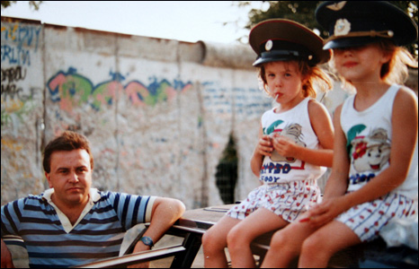 Maciek with Niamh and Klara