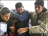 Parentes das vítimas