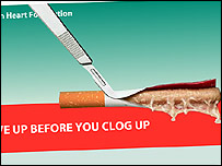 Campanha anti-fumo do governo britânico 