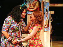 Cena do espetáculo 'Amazônia', em cartaz em Londres (Foto: Divulgação)