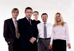 An image of the cast from The Office.