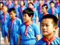 Các đội viên nhi đồng Trung Quốc