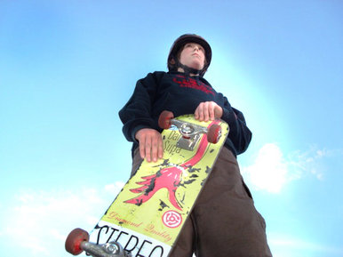 Cameron, the skater.