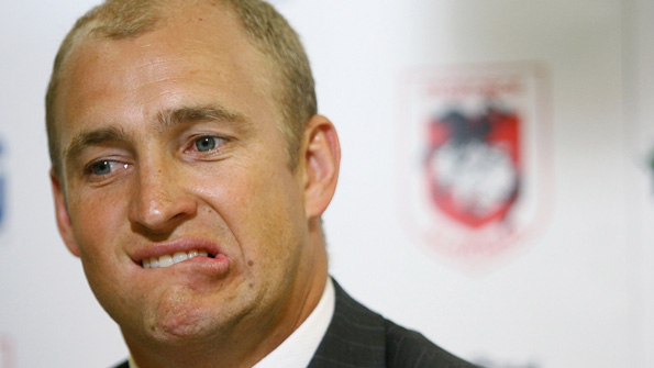 Future St Helens coach Nathan Brown who recently departed Huddersfield Giants