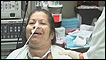 Brenda Jensen dias depois da cirurgia