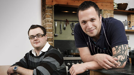 James (right) and Ali are Out Of The Frying Pan