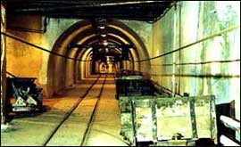 A tunnel in Monkton farley