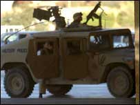 Forças americanas estão encontrando resistência no Iraque