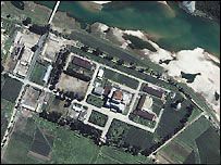 تصویر ماهواره ای تاسیسات هسته ای کره شمالی