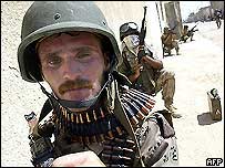 Tropas do governo iraquiano em Najaf