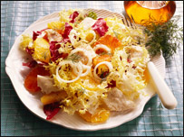 تنوع در مينوی غذای