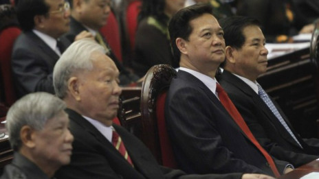 Thủ tướng Dũng trong một phiên họp Quốc hội