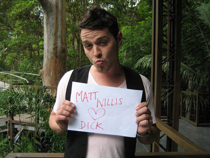 Matt Willis prefers Dick to Dom