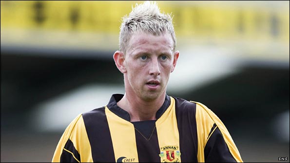 Lee Hoolickin has left Annan Athletic in search of first-team football