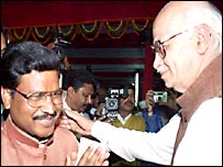 बाबूलाल मरांडी और लालकृष्ण आडवाणी