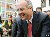 Centre left leader Walter Veltroni