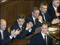 Vláda Stanislava Grosse ve sněmovně 