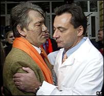 Viktor Juščenko a Michal Zimpfer