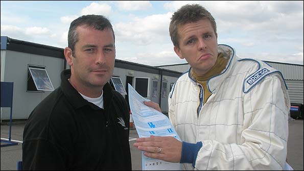 Jake receives his results