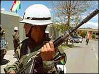 Soldado boliviano