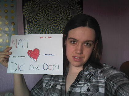 Nat loves Dick and Dom!