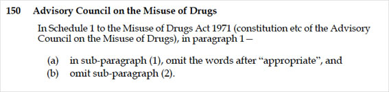 Text from the Police Reform Bill