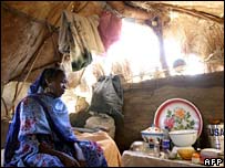 زنی در اردوگاه کالما