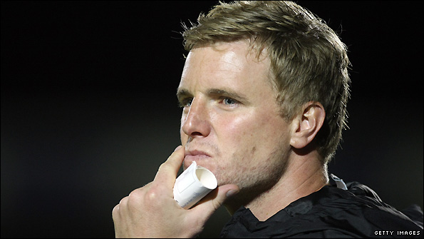 Bournemouth manager Eddie Howe