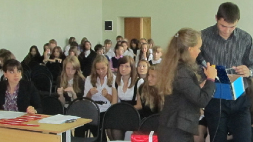 Photo of Fairlands Middle School Assembly 