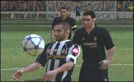 Fifa Soccer 2004 screen