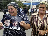 Familiares de vítimas