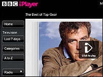 Top Gear on the iPlayer