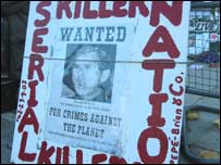 Плакат проти Буша