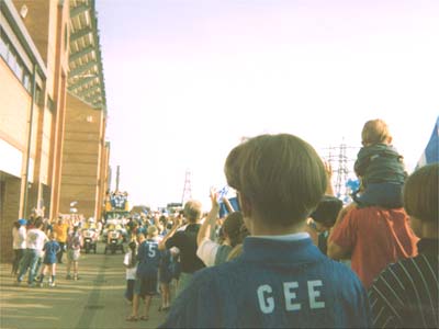 Promotion to the Premiership party 1994