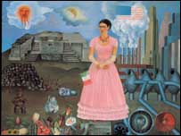 'Auto-retrato na Fronteira' ironiza capitalismo americano