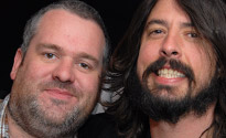 Chris Moyles and Dave Grohl