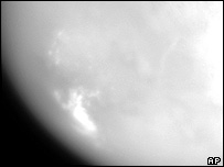 Satürn'ün Titan uydusunun görüntüsü