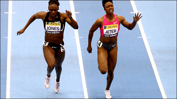 Jones-Ferrette and Jeter recorded the same time in Birmingham