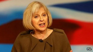 英国内政大臣特里莎·梅