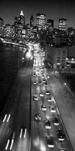Manhatten Traffic on a Freeway