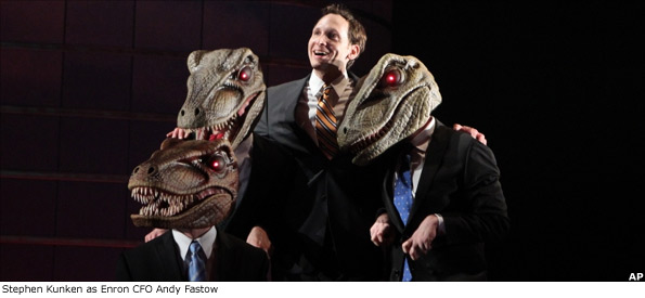 Stephen Kunken as Enron CFO Andy Fastow