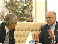 دیدار وزیران نفت ایران و عربستان در اصفهان